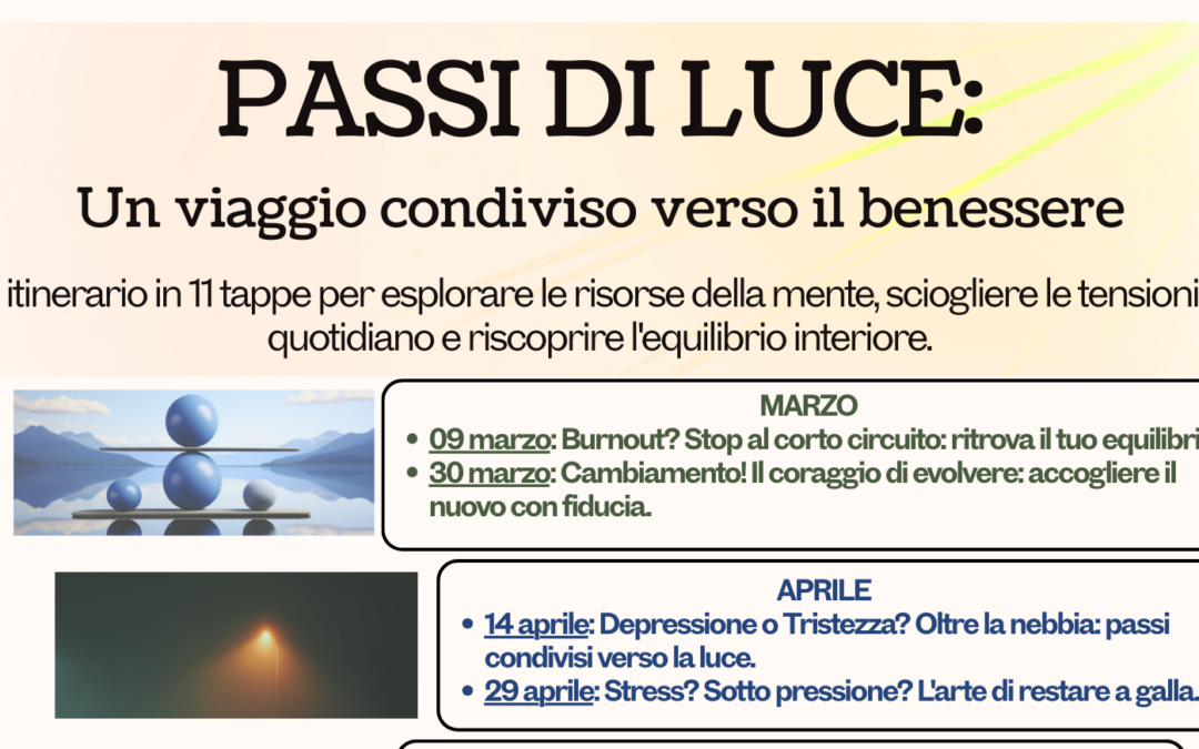 Passi di Luce: a Quinto di Treviso un percorso in 11 tappe per il benessere mentale